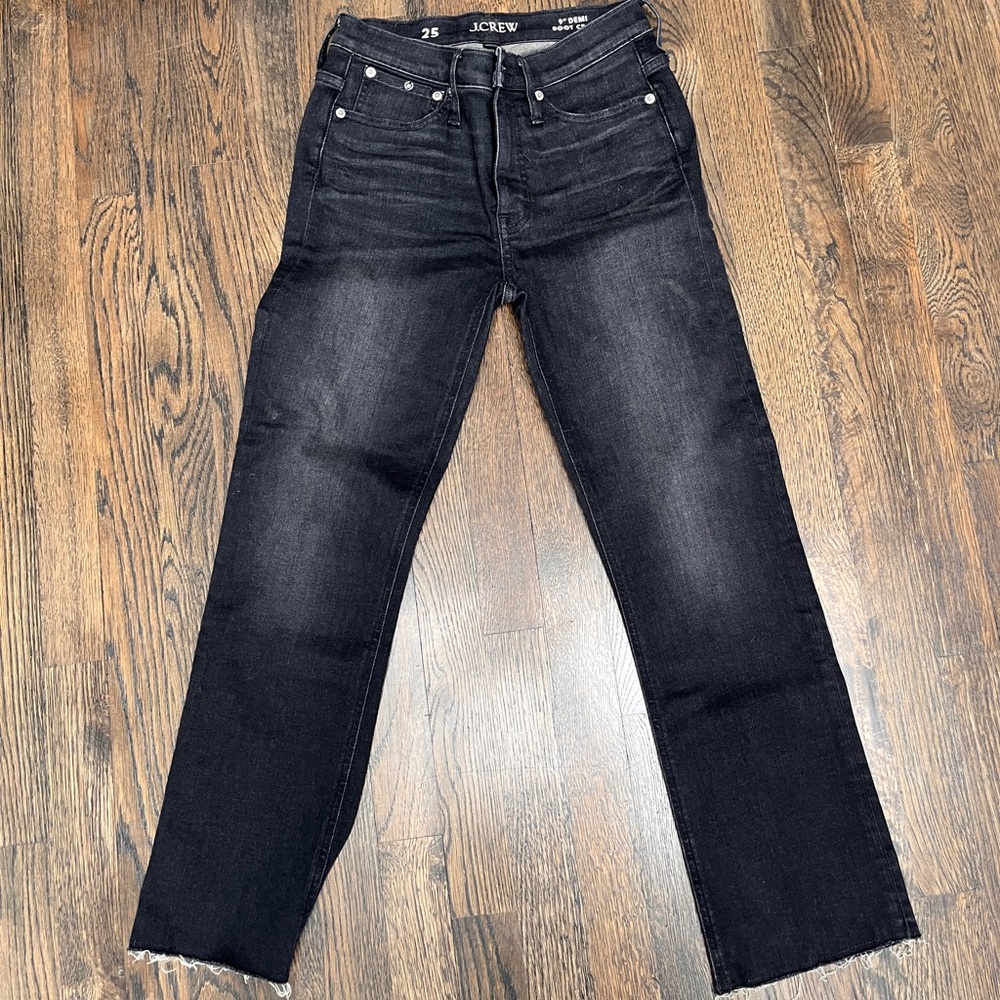 JCrew Demi boot cut jeans, 25
